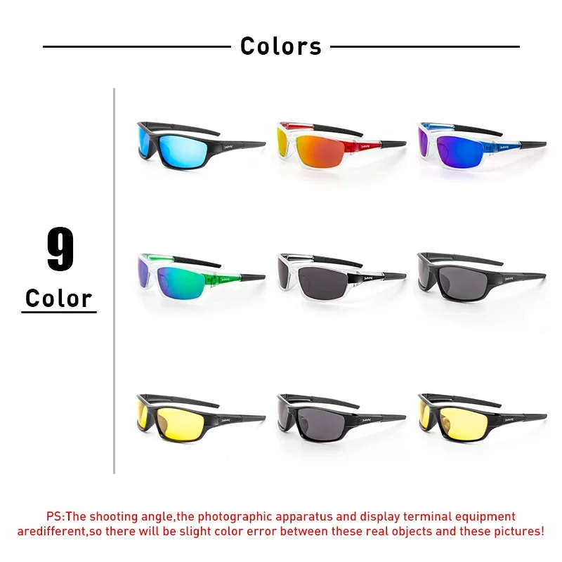 Kapvoe Polarized Fashion Eyewear Men UV400 Cycling Sunglasses Sports Goggles Women Sunglasses MTB Fishing Hiking Skiing Glasses