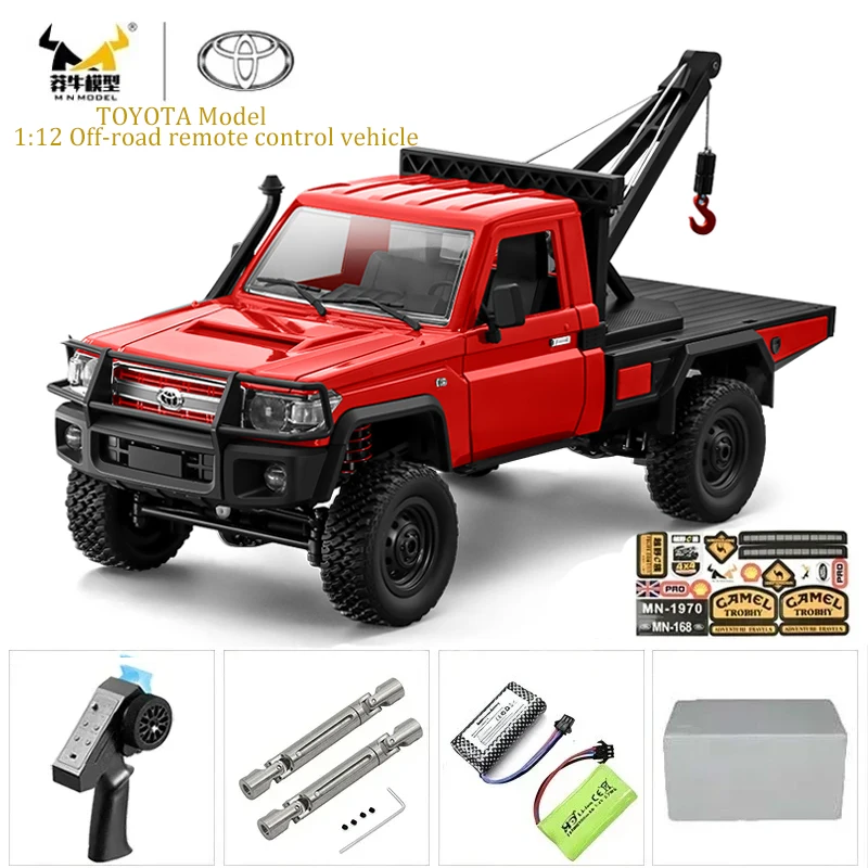 

MN82T 1/12 Toyoya Моделирование Классический вездеход Внедорожник Пикап Модель с дистанционным управлением с легким автомобилем Игрушки Подарок для мальчика LC79