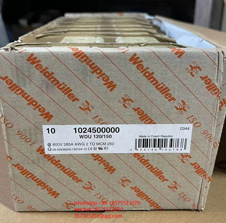 

Для Weidmuller 1024500000 WDU120/150 терминал, новинка, 10 шт.