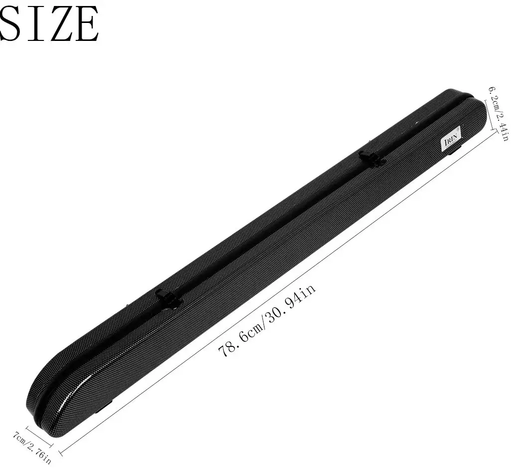 IRIN Fiddle Bow Case Bow Storage Case Carbon Fiber Material Portable Bow Bumper Case Suitable for Violin/Viola/Cello Accessories