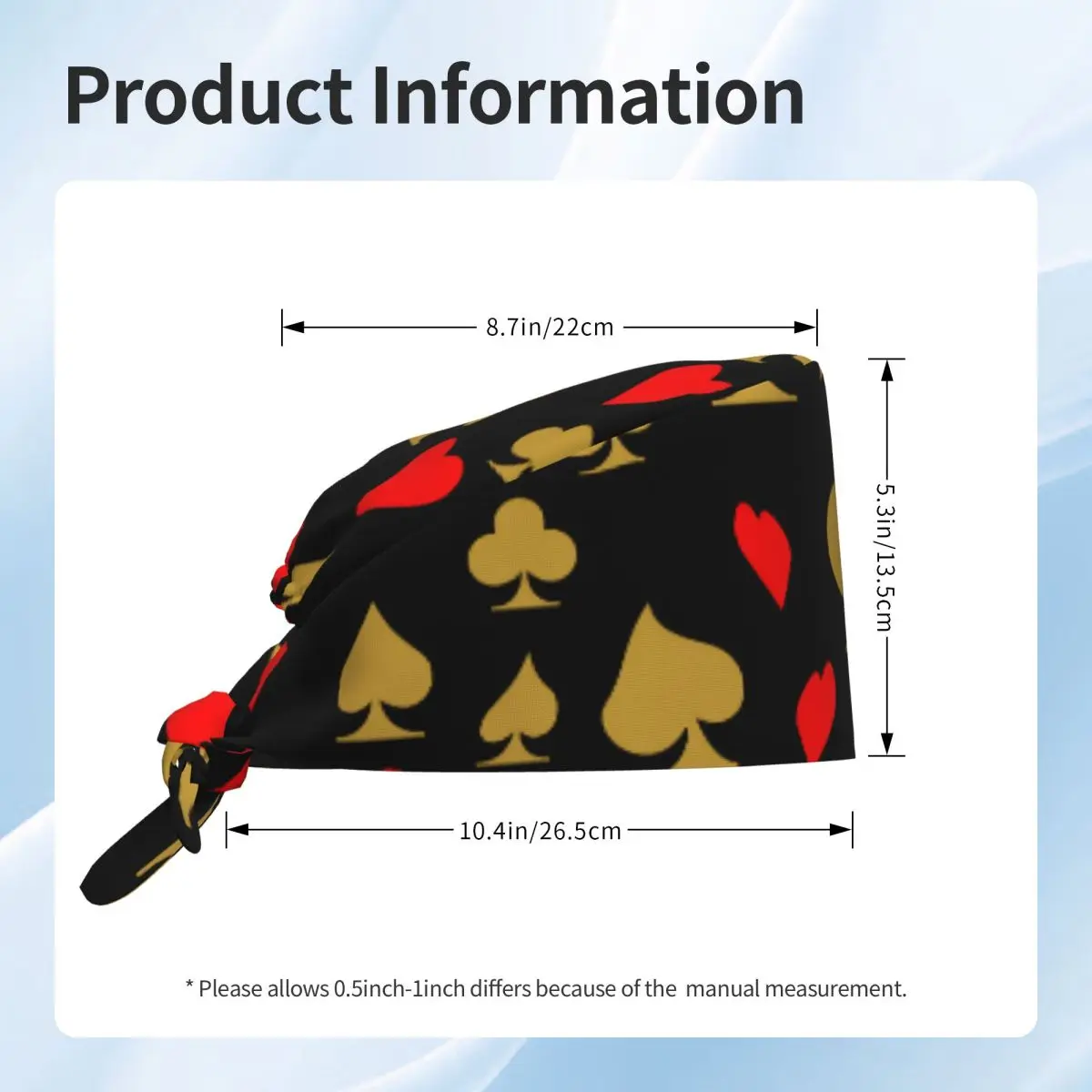 Chapeau d'infirmière médicale, casquettes de gIslande, chapeaux d'infirmière médicale, croix de pique, coeurs de diamants, hôpital, chirurgien de soins de santé, travail dentaire