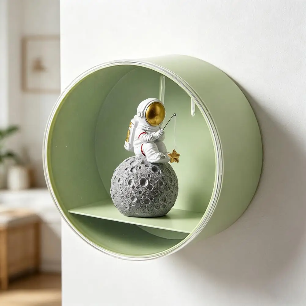 

Collectible Figurine Storage Wall Mounted Display Rack Anti-Moisture Organizer No Drill for Small Apartments Dorms Renters