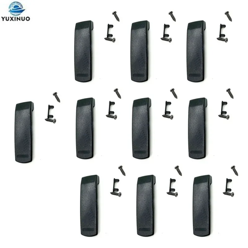 

10PCS SBR-14Li Li-ion Battery Belt Clip for Walkie Talkie Yaesu VX8R VX-8R 8DR VX-8GR FT-1DR FT-2DR FNB-101Li FNB-102Li Battery