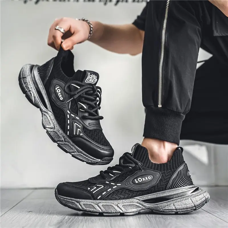 Unisex Fashion Sneakers Comfortable Breathable Waders Running Shoes Outdoor Lightweight Hiking Shoes Tennis Cross-training Shoes