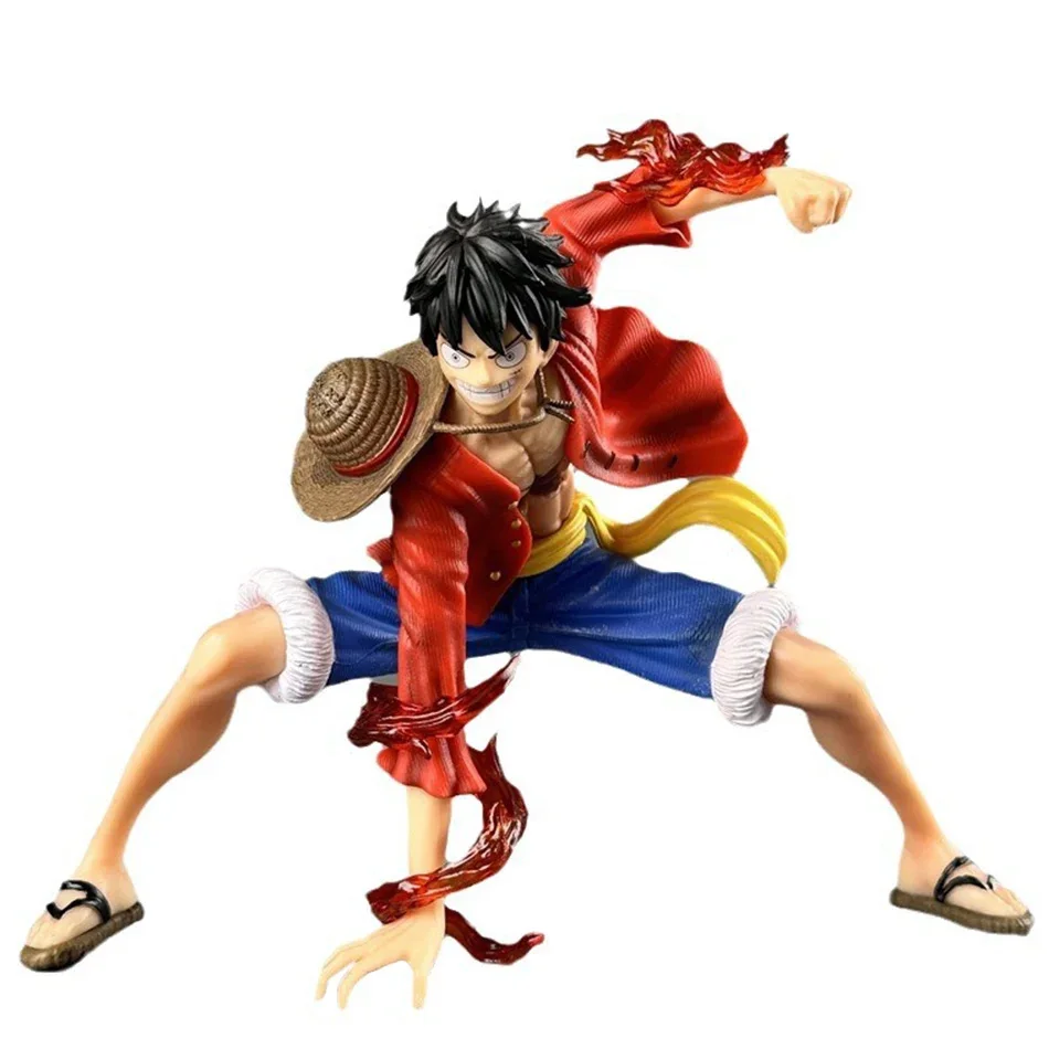 3 قطعة 16-21 سنتيمتر قطعة واحدة أنيمي الشكل الدائمة لوفي عباءة معركة عمل تمثال بولي كلوريد الفينيل نموذج دمية جمع لعب طفل هدية في المخزون