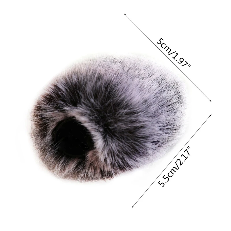 090F Deadcat kính chắn gió micro Integral Micropones Furry Furry cho micrô cổ áo