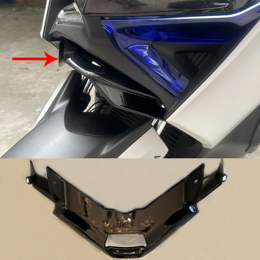 Motorcycle Accessories Front Beak Fairing Aerodynamic Lower Cover Protector Guard Wing For Yamaha XMAX 300 2023 XMAX300 Winglets