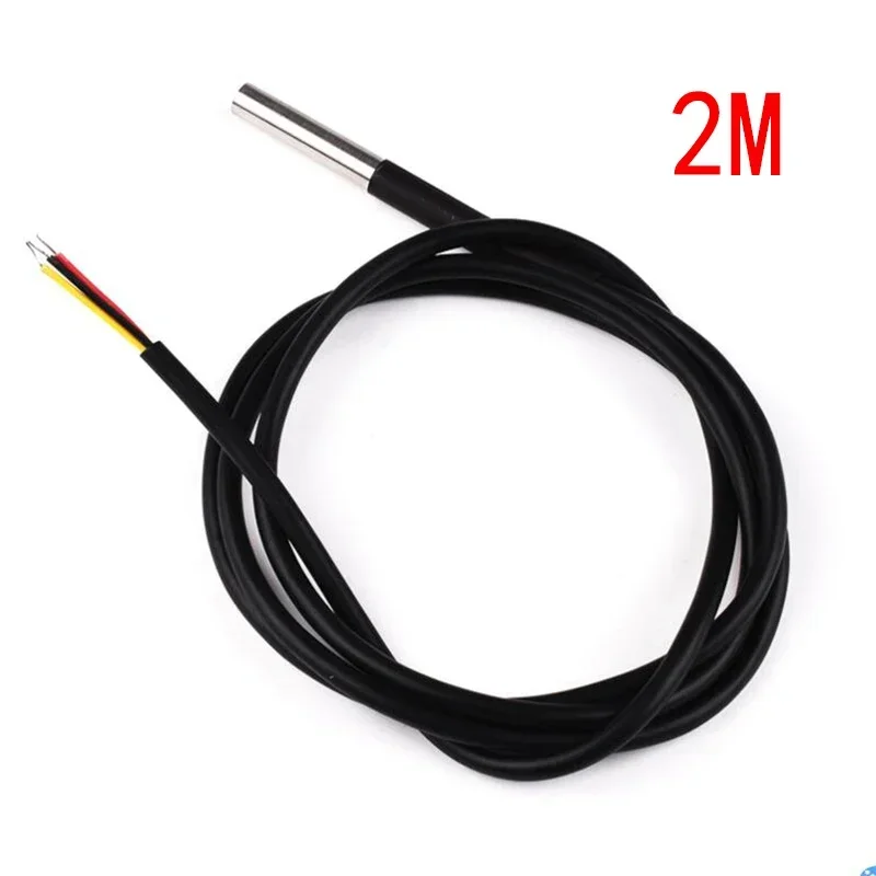 Waterproof Audio Frequency Cable, Headphone Cabeça, Tuya WiFi, Zigbee Controle, Dispositivo De Temperatura, Sensor De Temperatura, DS18b20, 2,5,