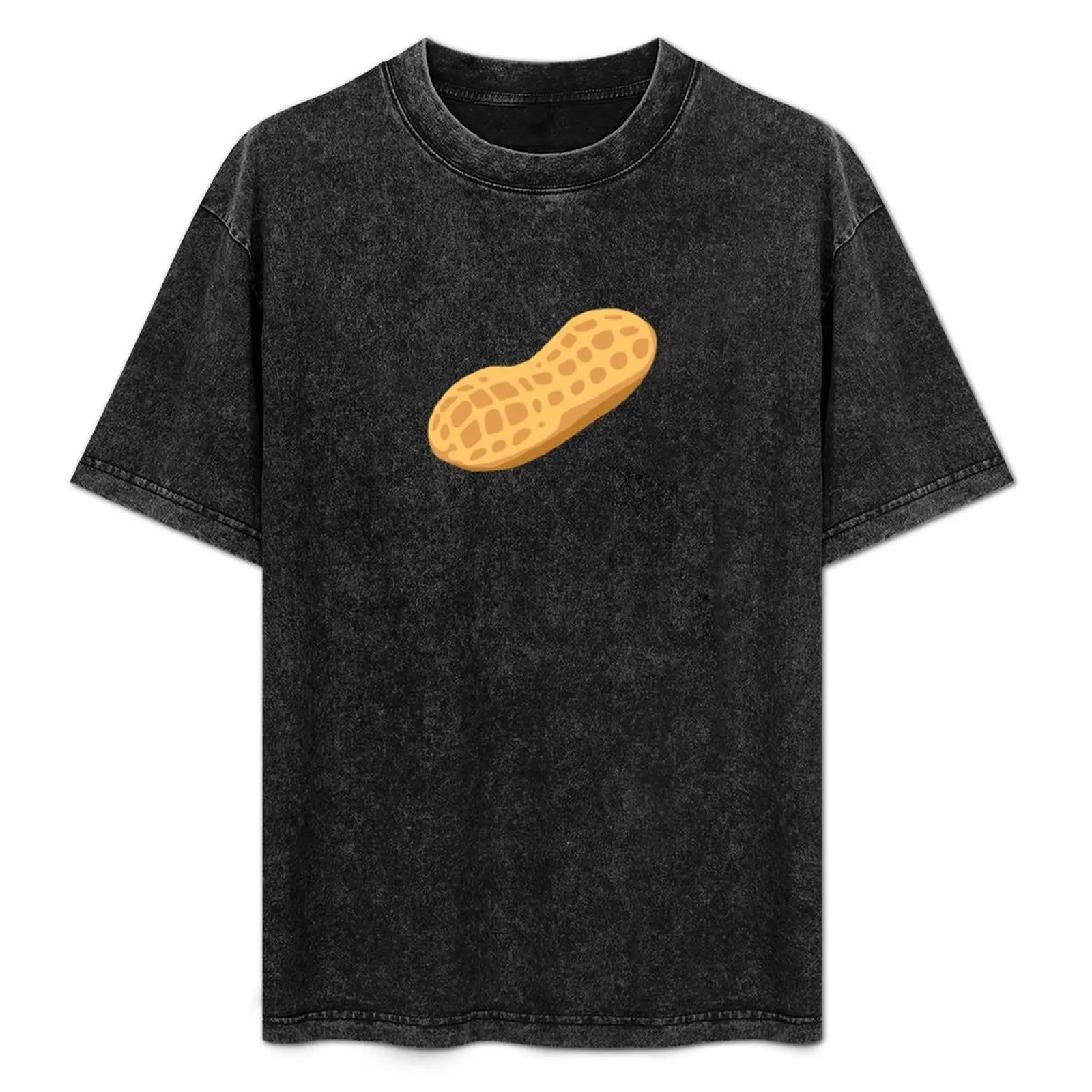 

Peanut Illustration with Black Background T-Shirt t shirts for man graphic vintage cotton t shirt pack T-Shirt