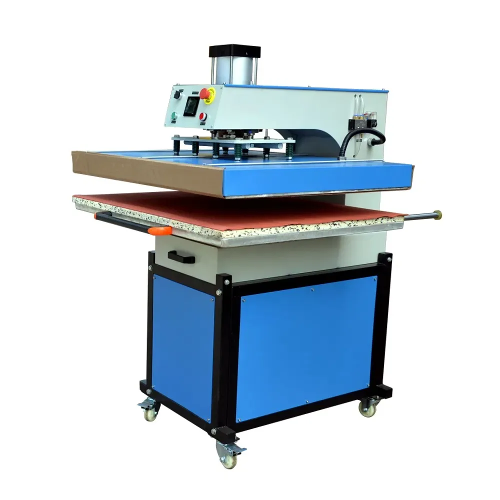 Guangzhou Factory Semi-Automatic Aluminum Heater Platen 3D Sublimation Mouse Pad Heat Press Machine