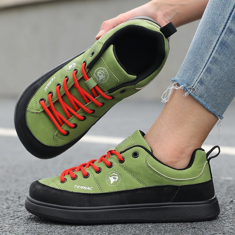 Herren Damen Breitspitzige Minimalistische Barfuß-Sneaker Zero Drop Rutschfest Atmungsaktiv Outdoor Wandern Laufen Freizeitschuhe Alltagsschuhe – Detail 6
