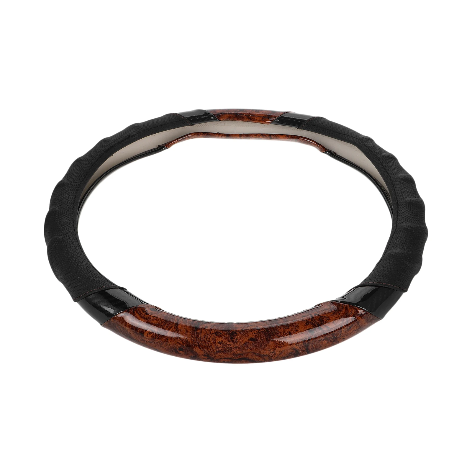 

Steering Wheel D Shape PU Anti Slip Breathable Car Truck Accessories Interior Type D Steering Wheel Cover Decor