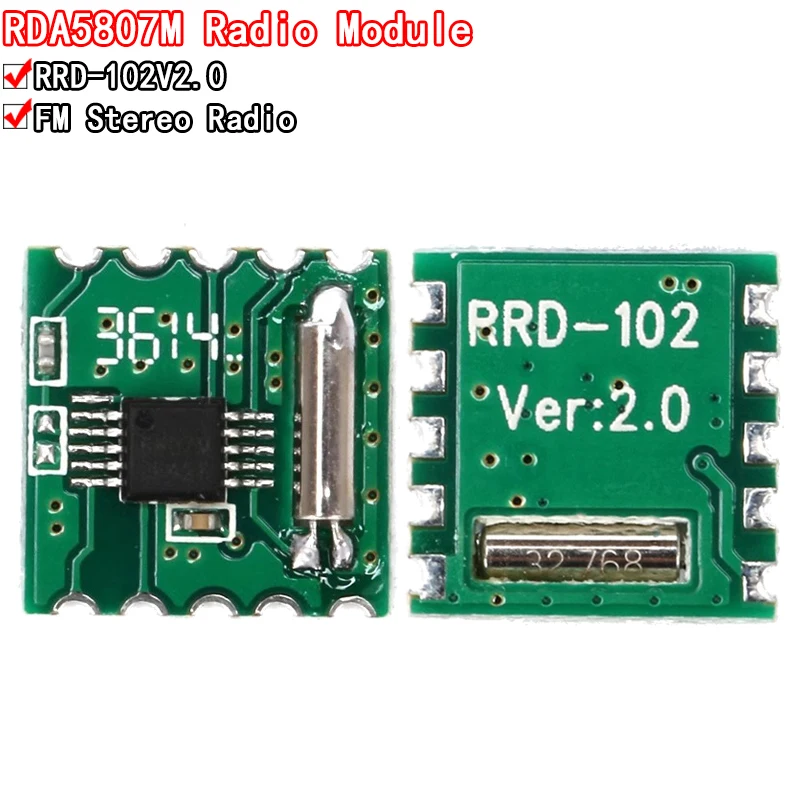 FM Stereo Radio Module RDA5807M Wireless Module Profor For arduino RRD-102V2.0