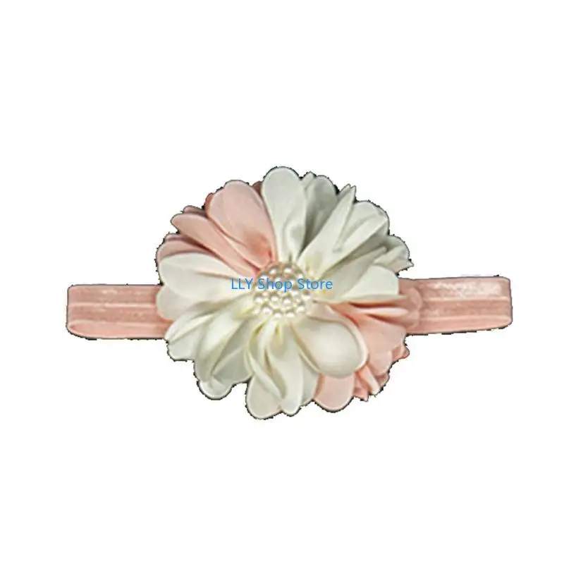 T8UD Bé Đạo Cụ Chụp Ảnh Bộ Trang Phục Ren Nơ Váy Hoa Dây Đội Đầu Cho Trẻ Sơ Sinh Bé Gái Chụp Ảnh Phụ Kiện