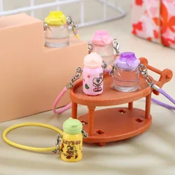 1Pc 1:12 Dollhouse Miniature Kettle Water Cup Insulation Cup Model Kids Pretend Play Toys DIY BJD Doll House Accessories