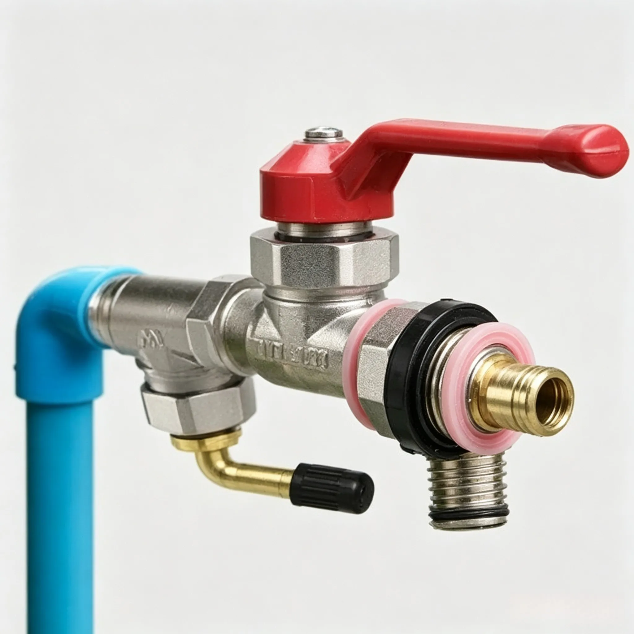Outside Tap Protector From Frost Inflatable Frost Tap For Outdoor Winter, Water Pipe Filling And Inflating Nozzle Connector