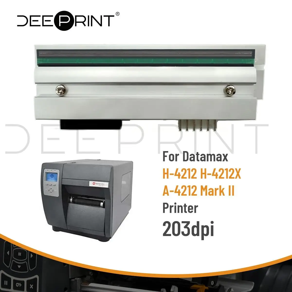 PHD20-2240-01 203DPI Thermal Printhead for Datamax H-4212 H-4212X A-4212 Mark II Printer Print Head | 3-Month Warranty