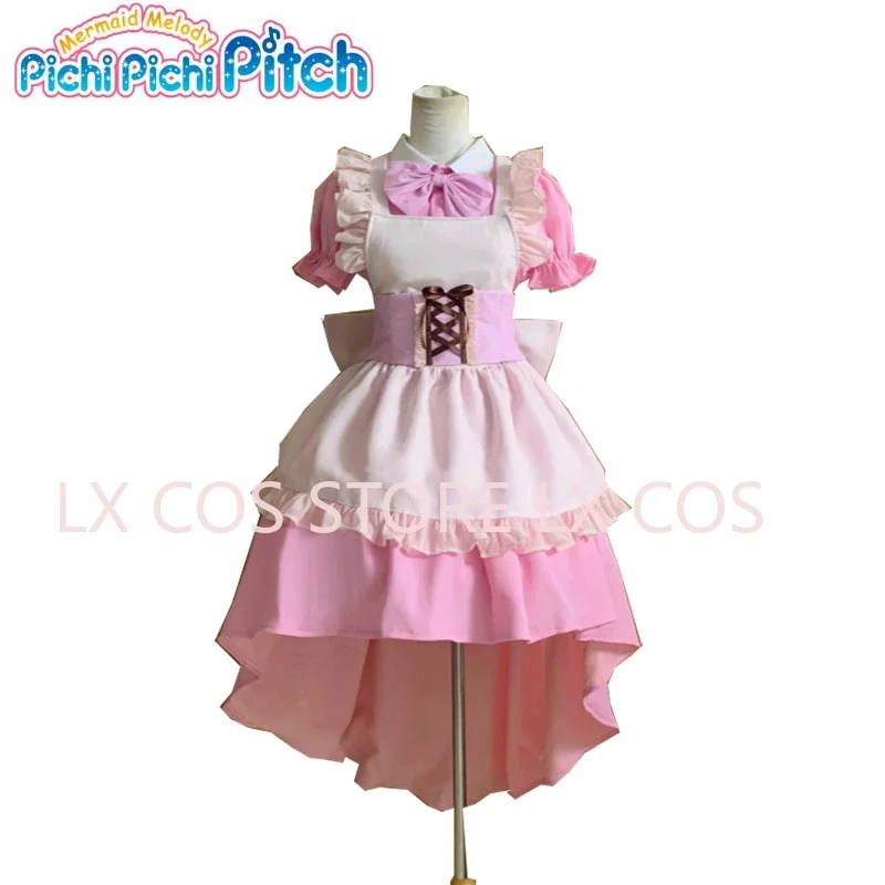 Hot Anime Mermaid Melody Pichi Pichi Pitch Nanami Luchia Cosplay Costume Women Princess Dress For Halloween Christmas Party