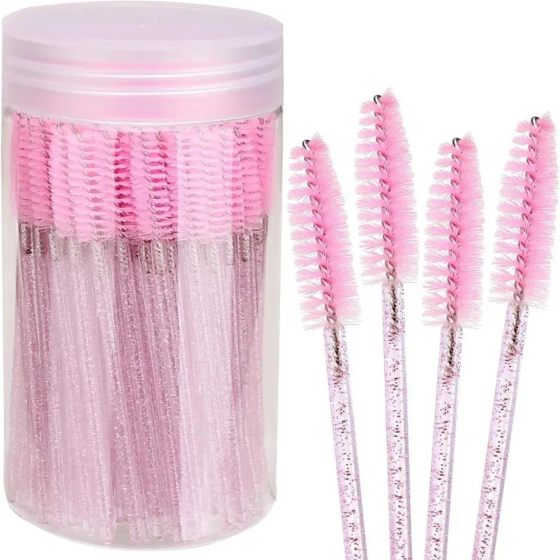 50/100PCS Disposable Eyelash Brushes Home Disposable Eyebrow Brush  Eye Lash Extension Professional Makeup Beauty Tool
