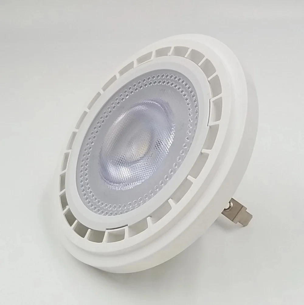 Imagem -03 - Refletor Ar111 Multicores 9w 12w 15w Fonte de Luz Branco Quente Branco Frio Iluminação Branca Neutra 220v Novo Design G53 Gu10