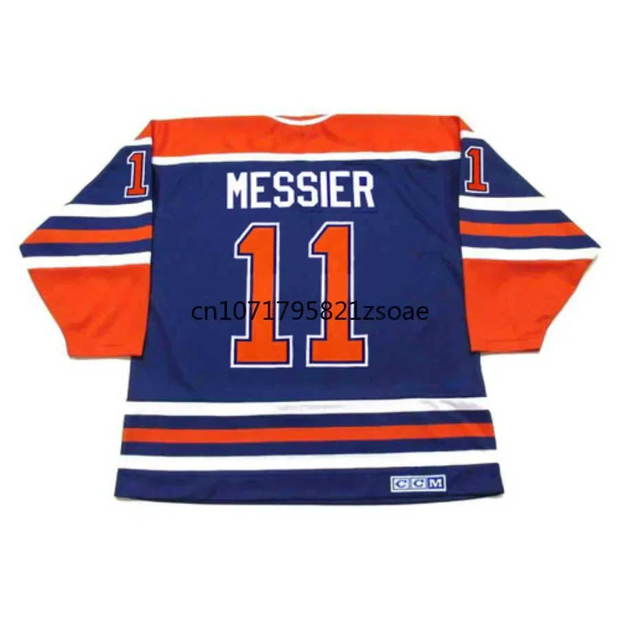 Mark Messier Jersey Canada Edmonton Retro Ice Hockeys Jerseys 89 Sam Gagner Jersey 31 Grant Fuhr Jersey All Stitched Us M-3XL