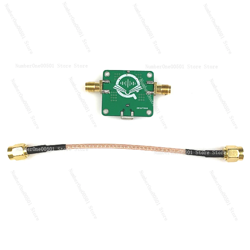 

50M-6GHz i niskoszumowy wzmacniacz LNA RF wzmacniacz mocy wzmocnienie 20DB zasilany przez USB OpenSourceSDR Lab