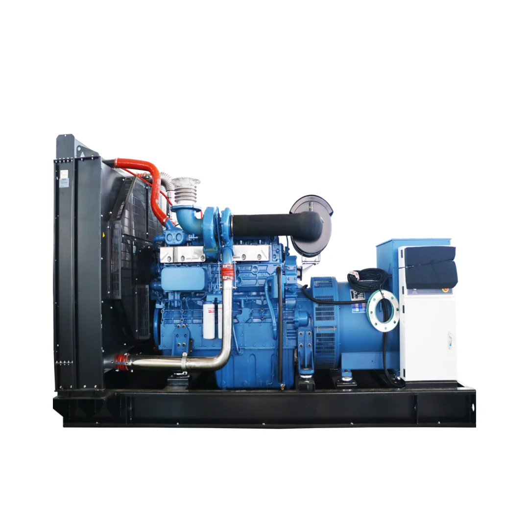 Yuchai Engine 660kw 825kva Open Type Diesel Generator Set with ATS Water Cooled 1/3 Phase for Mining Standby Power Solution