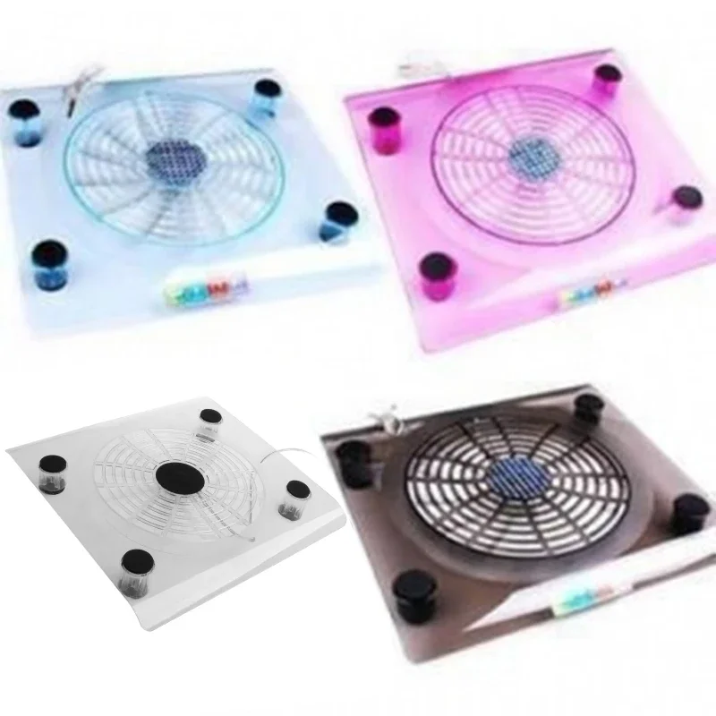 

Laptop Cooling Pad Portable USB Powered, Laptop Notebook Cooler Stand Chill Mat with 1 Blue LED Fans, Fits 15inch