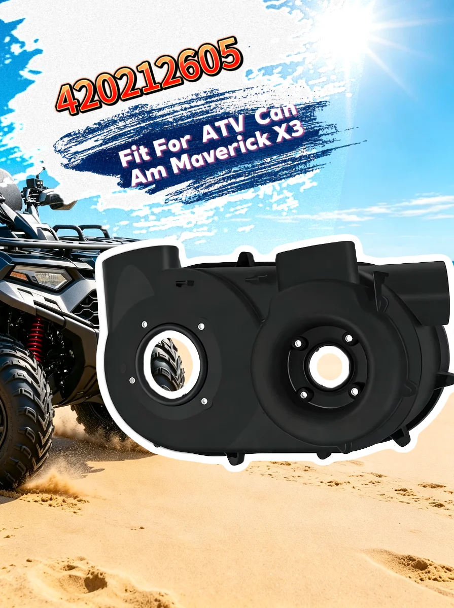 Clutch Transmission Cover Backplate Gearbox Shell OEM 420212605 Fit For  ATV  Can Am Maverick X3  High Quality Replacement