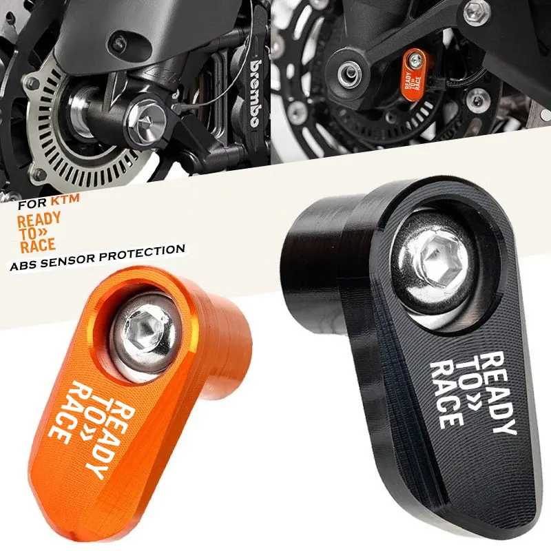 For KTM Ready to Race Motorcycle Front Rear Wheel ABS Sensor Protection Guard Cover  Duke 390 790 890 Rc 1290 SUPER Adventure