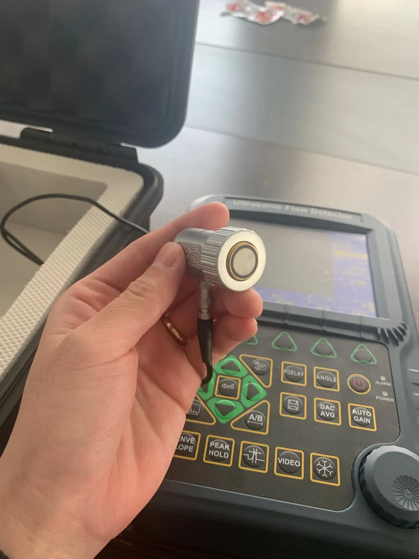 Equipo de prueba de detector de fallas automático ultrasónico digital a la venta