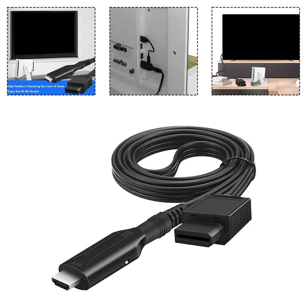 كابل محول بطول 1 متر مصمم خصيصًا لـ Wii يقدم خيارات إخراج عالية الوضوح متاحة الآن