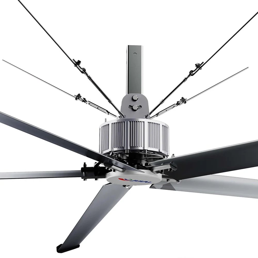 JU LAI large ceiling fans 18 /20 /24 ft pmsm ceiling fan 5.5 /6.1/7.3m Warehouse fan