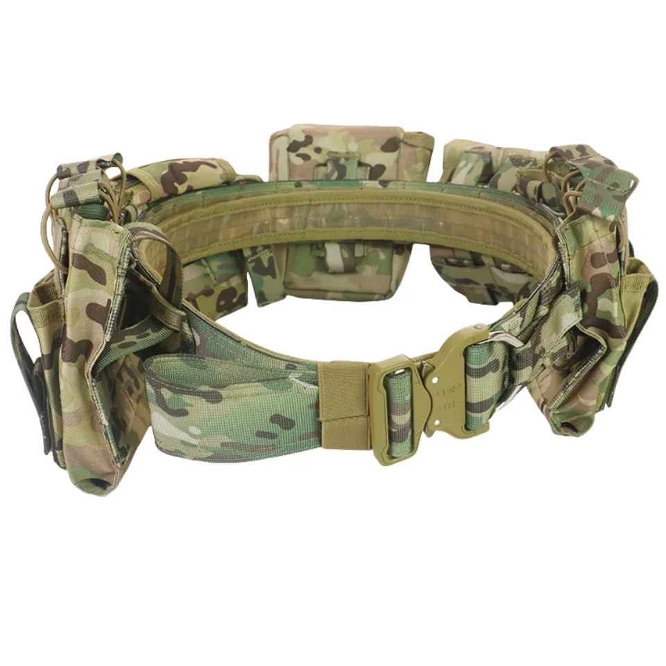 Tactical Waist Bag MOLLE Hunting Tactical Battle Belt Law Enforcement Duty Security Traffic Air Gun Belt Waist Seal Equipment