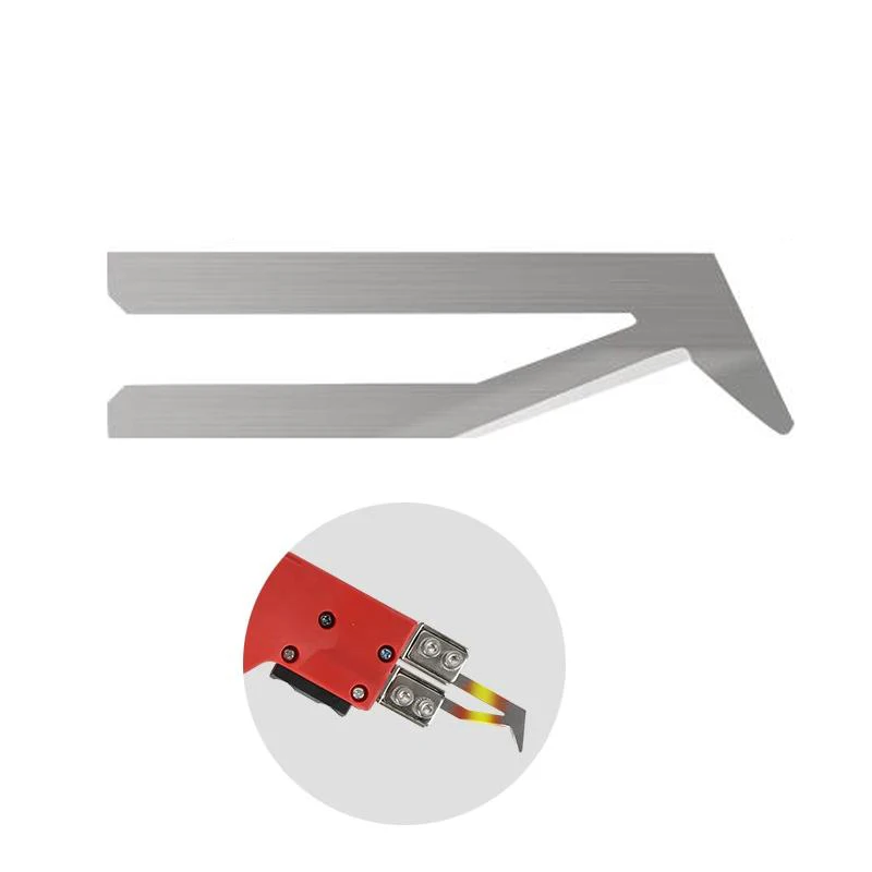 

Electric Heating Knife Cutter Blade Nickel-Chromium Alloy Straight Bendable Blade Slot Tools for Hot Cutting Machine Accessories