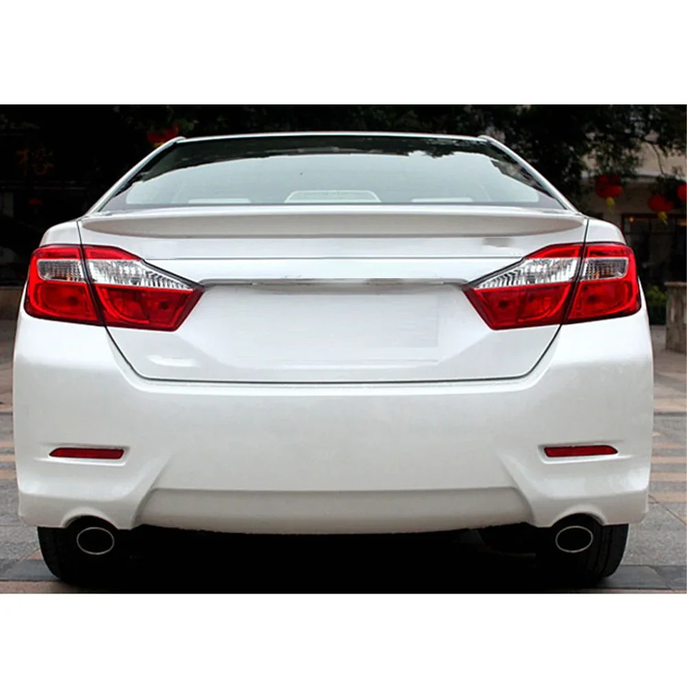 For Toyota Camry 2012 13 14 15 16 17 ABS High-Quality Black Trunk Lid Car Spoiler Wings Body Kit Exterior Accessories Parts