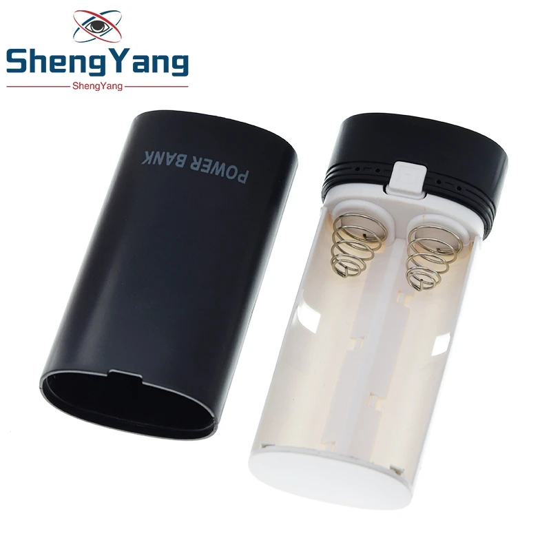 TZT Detachable Design With Indicator Light For Smart Phone Power Bank Case Battery Practical For 18650 Battery image 2