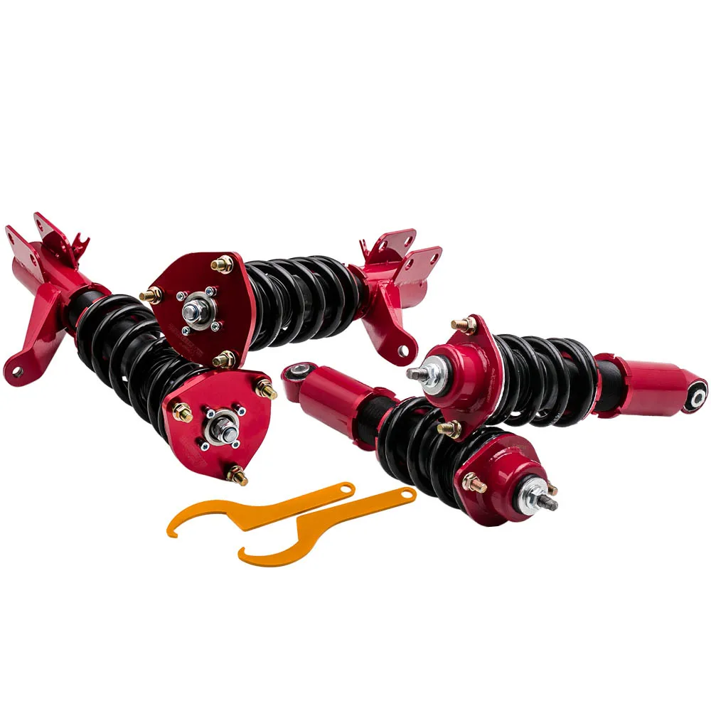 

Coilover подвеска амортизатор + пружина + камера для Honda Civic 2001-2005 EM2 койловеры регулируемая высота винтовая пружина амортизатор