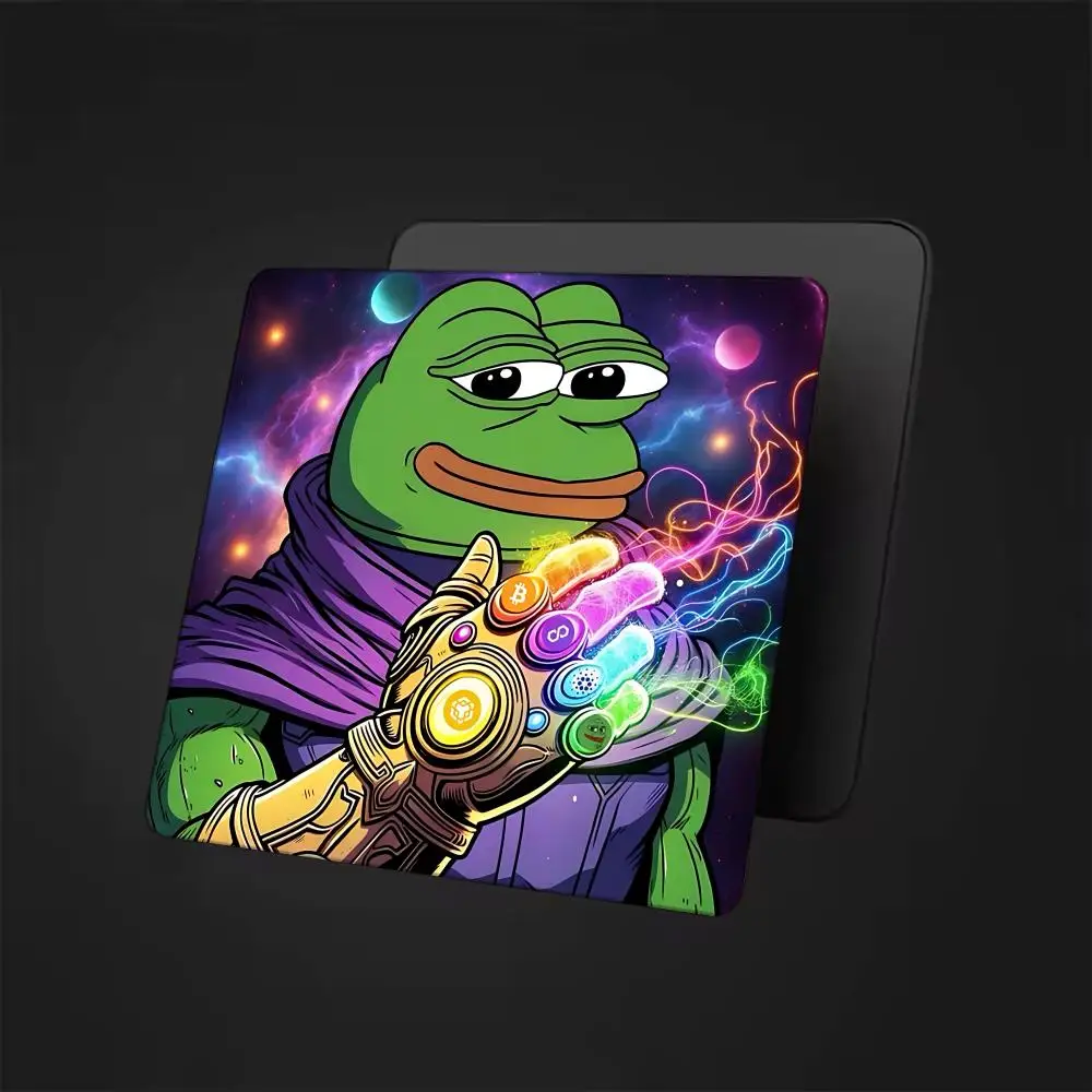 لوحة ماوس M-Sad Pepe Frog، لوحة ماوس صغيرة مطاطية كرتونية، لوحة مفاتيح مكتبية للكمبيوتر المكتبي، لعبة ROGs الرياضية الإلكترونية
