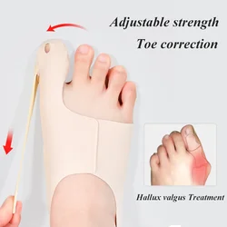 Corrector Hallux Valgus Big Toe Bunion Corrector Orthopedic Socks Toes Separator Women Men Foot Care Toe Pain Relieve Tools