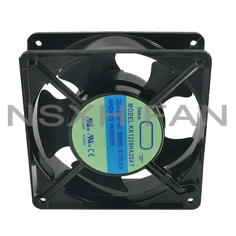 Brand New Original KK1238HA2SAT 12cm 12038 0.12A 220V Axial Cooling Fan