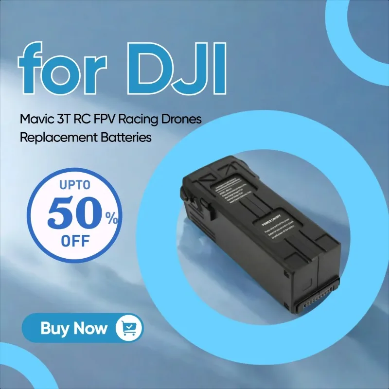 

5000mAh Drone Battery for DJI Mavic 3/3Pro/3Classic/3Cine Drone for DJI Mavic 3T RC FPV Racing Drones Replacement Batteries