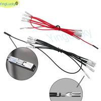 2.8mm Female Terminal GND Series Arcade Cable Connector Arcade Game RP2040 Pico Hitbox UBS Board SANWA Push Button