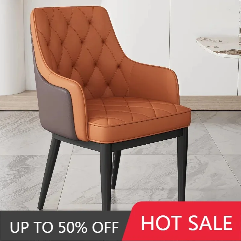 Luxury Modern Leather Dining Chairs For Home, Hotel, Villa & Bar –Versatile Restaurant Furniture Chaise Industrielle تجاره مطاعم