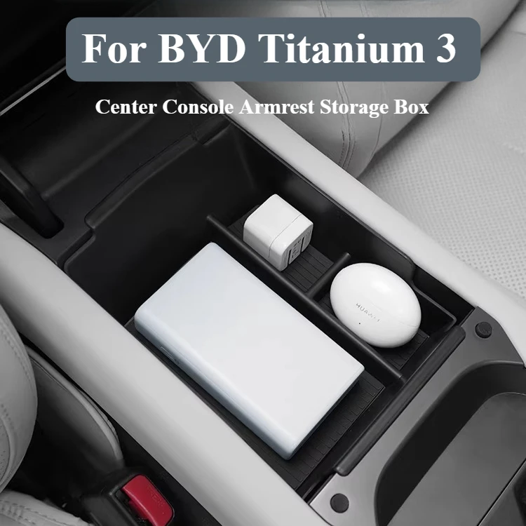 

For BYD Formula Leopard Titanium 3 ABS Car Central Control Armrest Box Storage Box