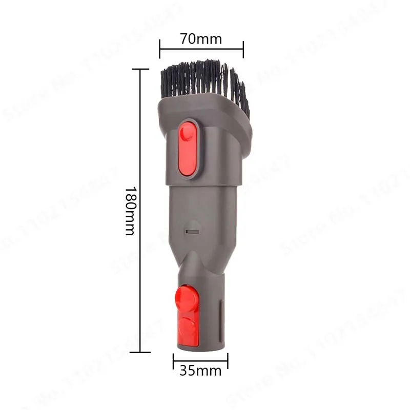 Dust Brush Suction Head Parts for Dyson V8 V7 V10 V11 Robot Vacuum Cleaner Accessories Replacement Connector Hose Kit