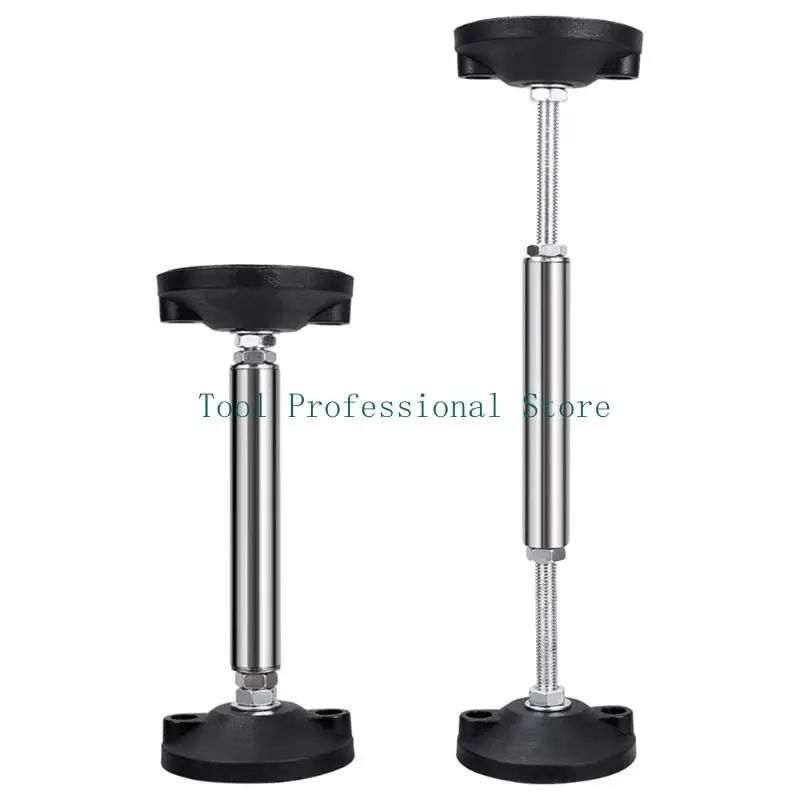 57QF Sturdy Stainless Steel Furniture Legs Adjustable Height for Cabinet Installation