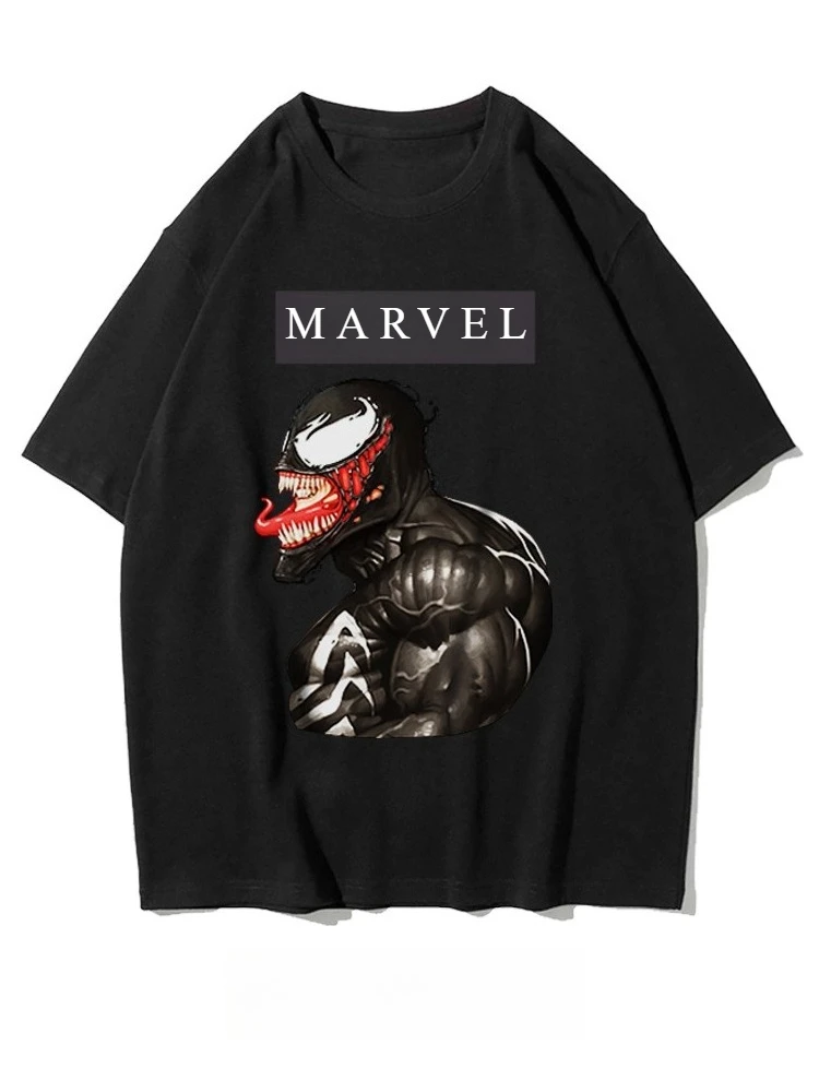 تي شيرت Marvel Authorizes Spider-Man Deadpool Avengers 4 بأكمام قصيرة للرجال والنساء من القطن الخالص المطبوع للهالوين للرجال #3