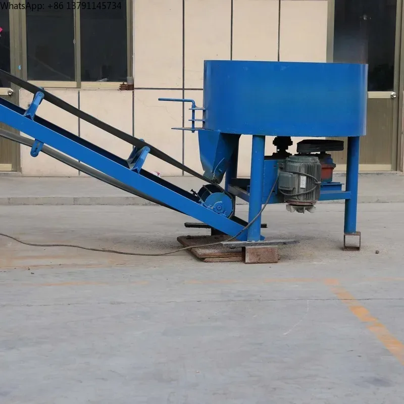 Brick Making Machine Small Scale Semi Automatic Building Material Concrete Interlock Cement Brick Making