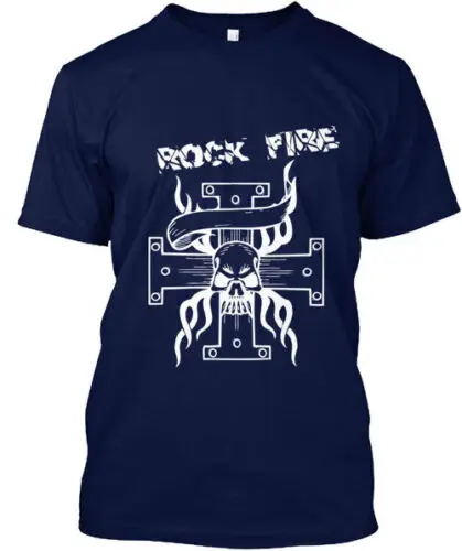 

Rocks Fire T-Shirt Made in the USA Size S to 5XL